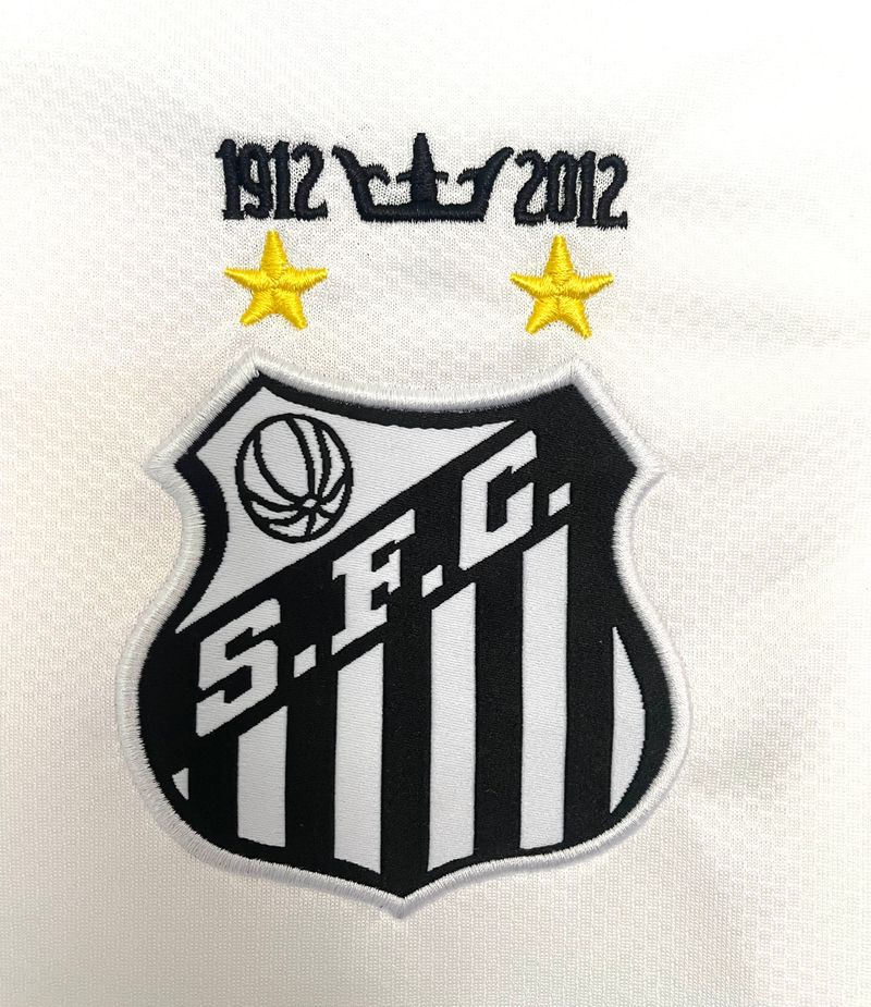 Retro Santos FC 2012-2013 home Long Sleeve - Image 9