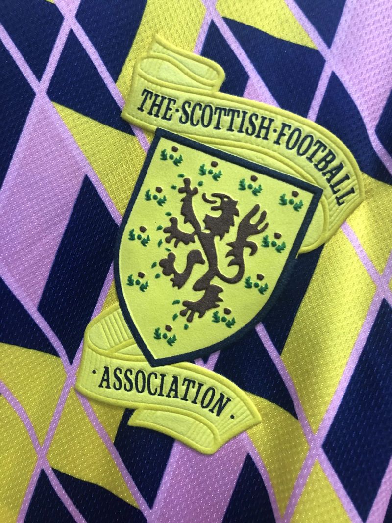 Retro Scotland national 1988-1989 second away game - Image 7