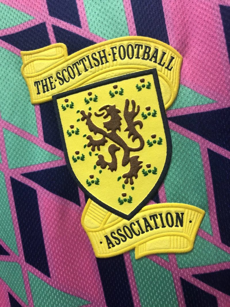 Retro Scotland national 1988-1989 away game - Image 9
