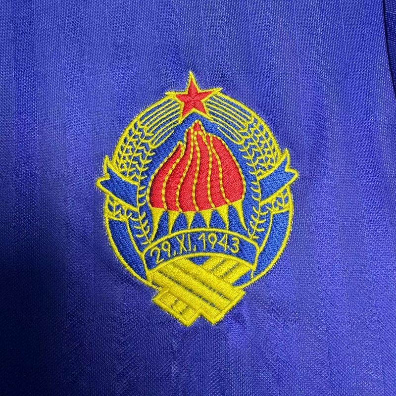 Retro Yugoslavia national 1990 home game - Image 6