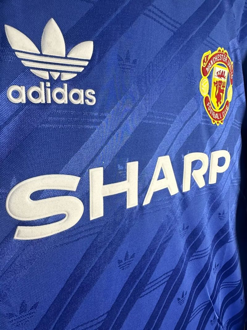 Retro Manchester United 1986-1988 second away Long Sleeve - Image 8