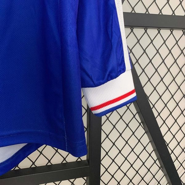 Retro France national 1998 home Long Sleeve - Image 9