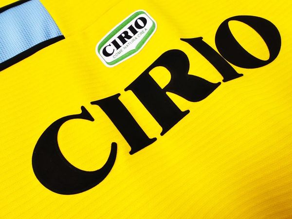 Retro SS Lazio 1998-1999 yellow jersey - Image 8