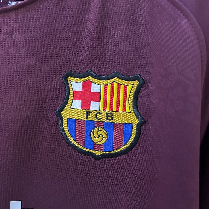 Retro FC Barcelona 2017-2018 second away game - Image 7