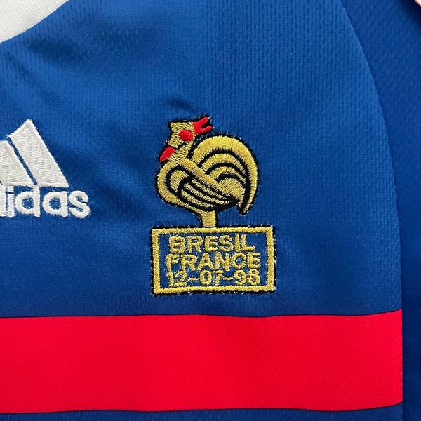 Retro Kid Size France national 1998 home game - Image 6