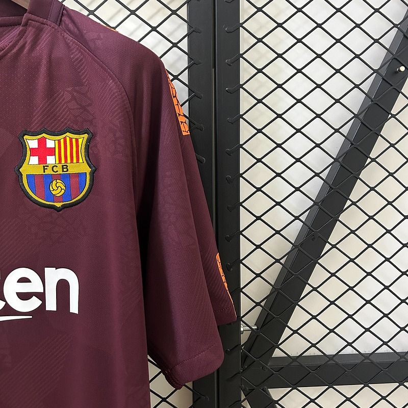 Retro FC Barcelona 2017-2018 second away game - Image 6