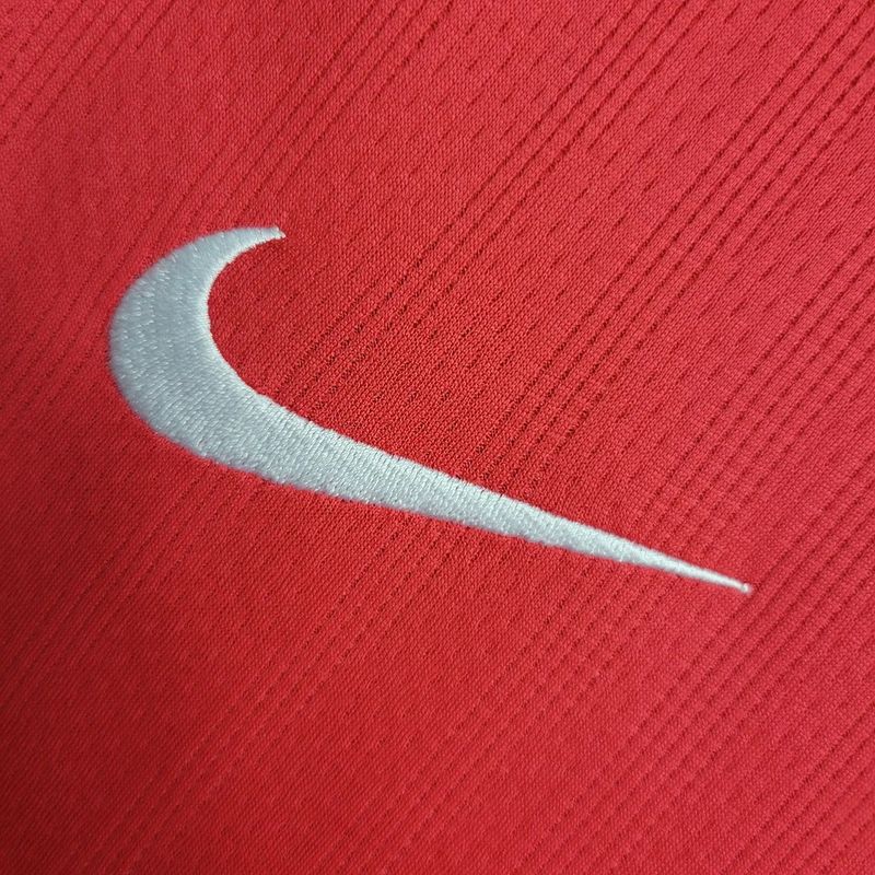 Retro Manchester United 2007-2008 UCL home Long Sleeve - Image 6
