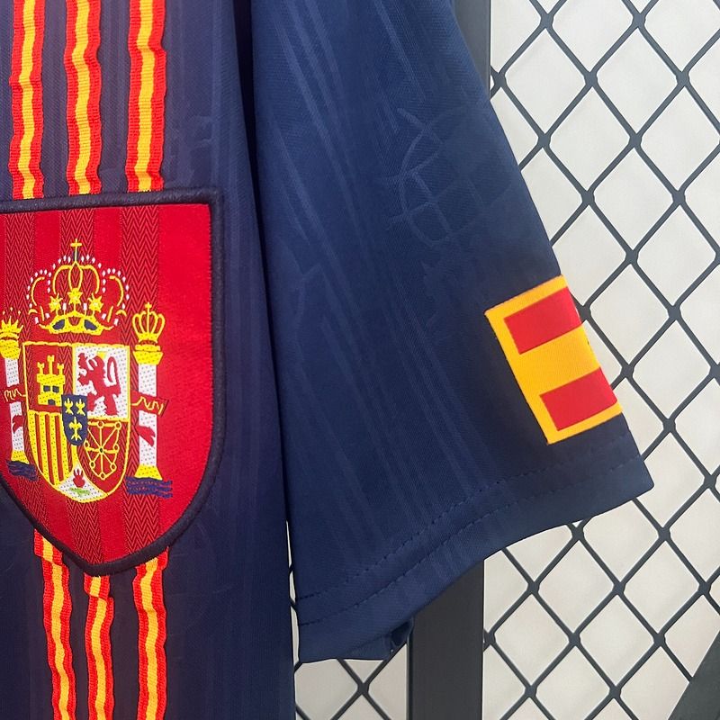 Retro Spain national 1996 away game v2 - Image 6