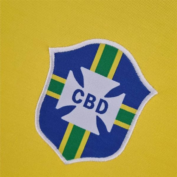 Retro Brazil national 1970 home game - Image 6