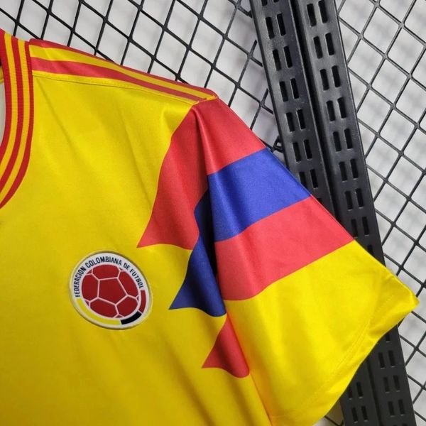 Retro Colombia national 1990 home game - Image 7