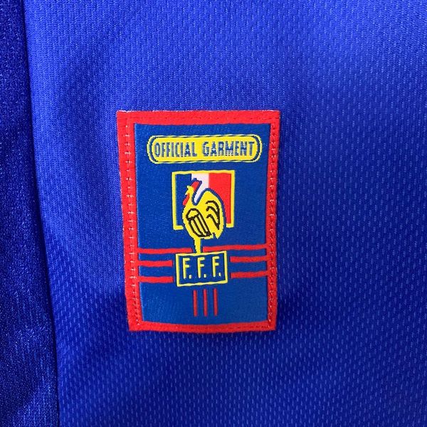 Retro France national 1998 home Long Sleeve - Image 7
