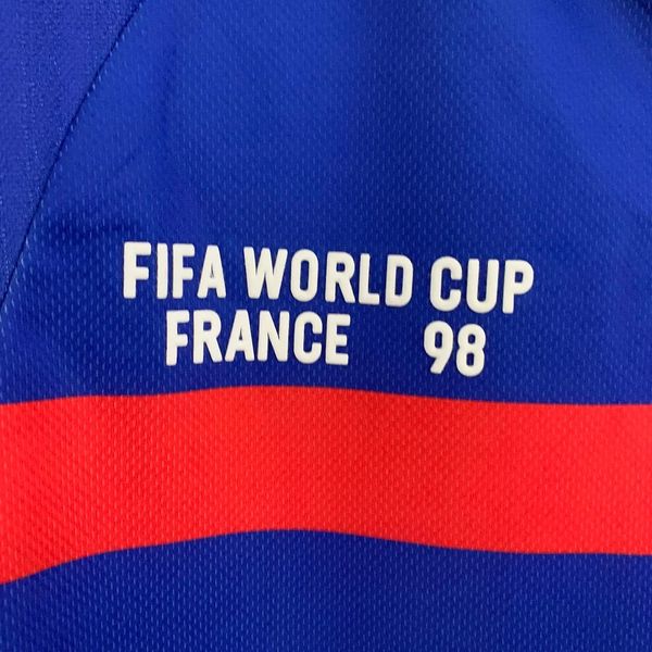 Retro France national 1998 home Long Sleeve - Image 8