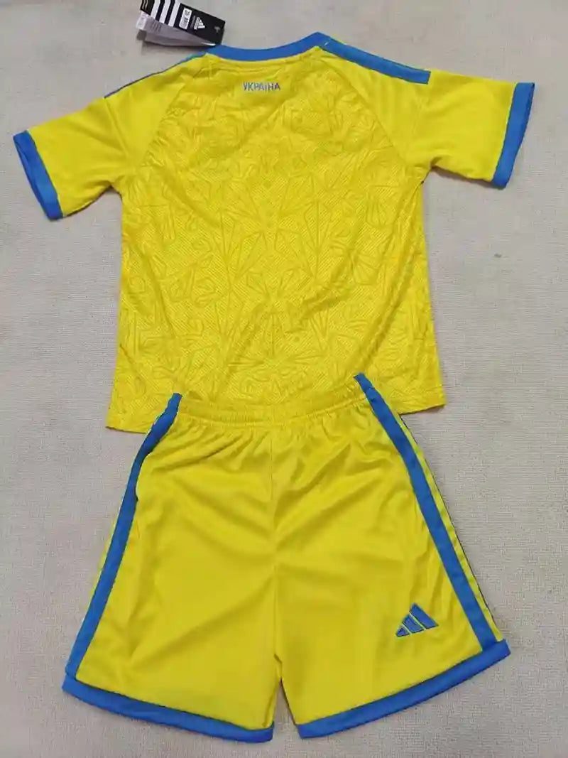 2026 Kids Ukraine Soccer Jersey Home 1:1 Thai Quality - Image 2