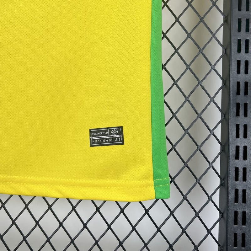 Brazil 2025/26 Home Kids Kit 1:1 Thai Quality - Image 6