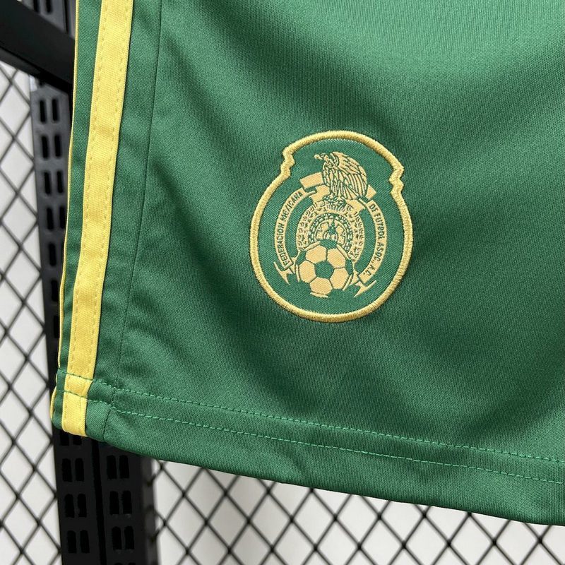 Mexico 2025/26 Gold- Green Kids Kit 1:1 Thai Quality - Image 6