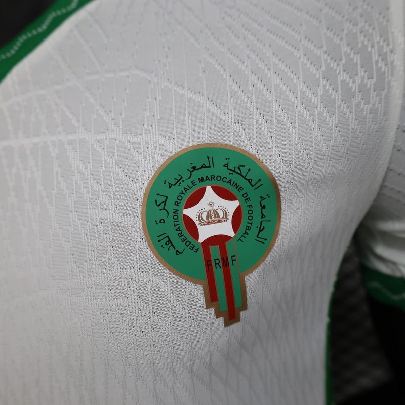 2025/26 Moroccan player's edition white away jersey 1:1 Thai Quality - Image 9