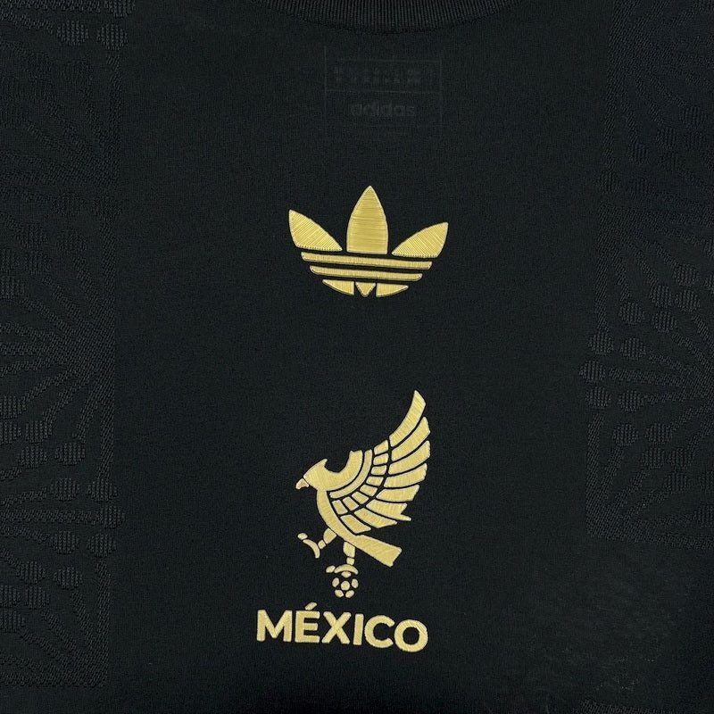 Mexico 2025/26 Gold- Black Jersey 1:1 Thai Quality - Image 7
