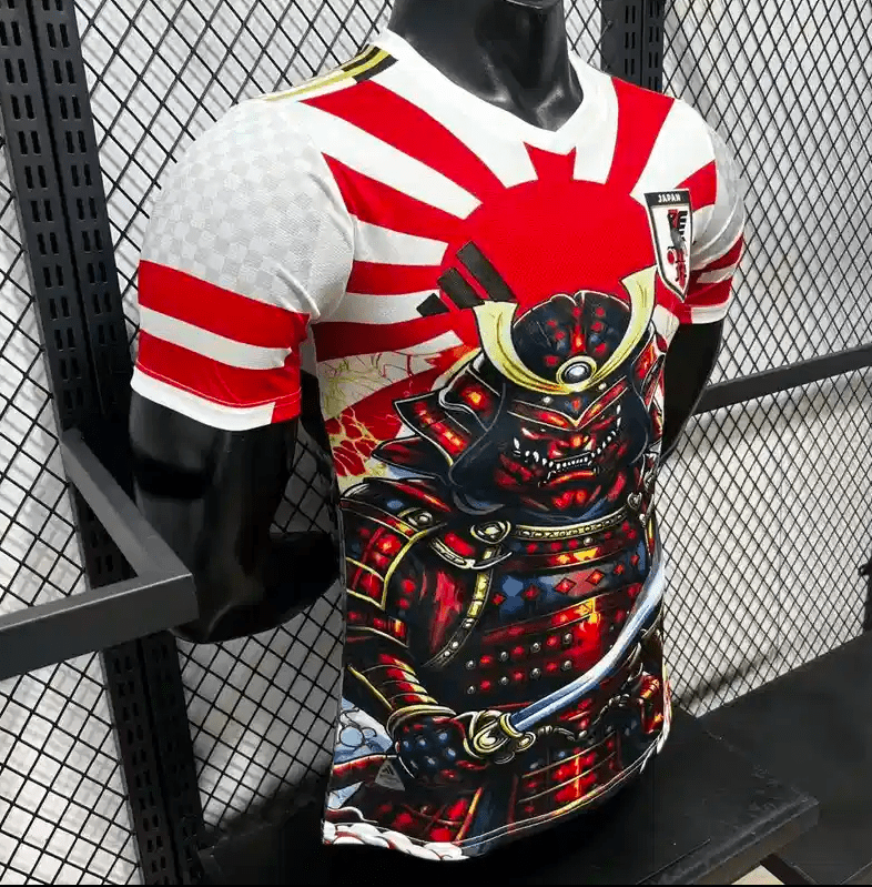 2026 World Cup Player Japan Special Red White Soccer Jersey - Image 7