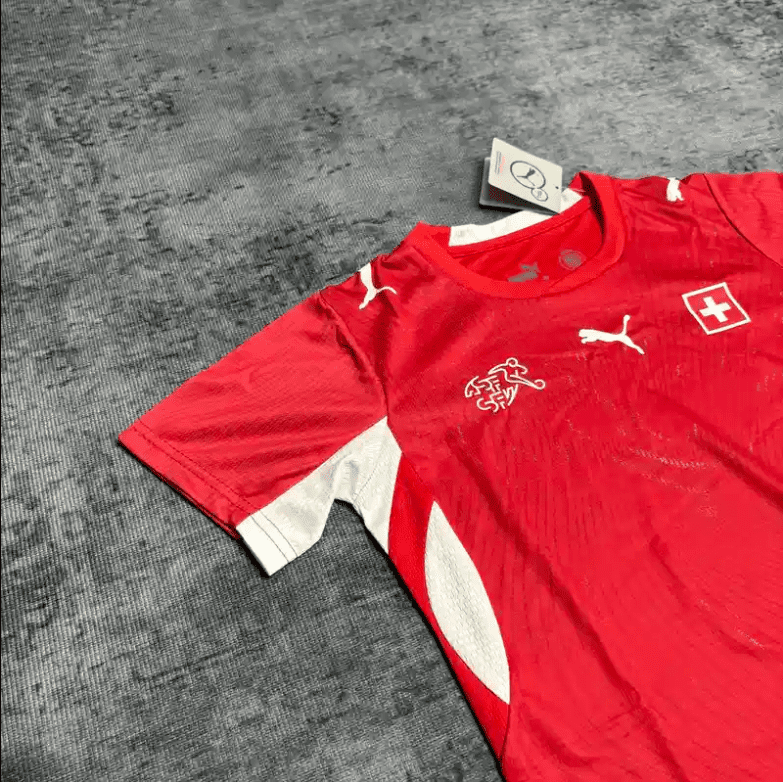 2026 World Cup Kids Switzerland Soccer Jersey Home - Image 6