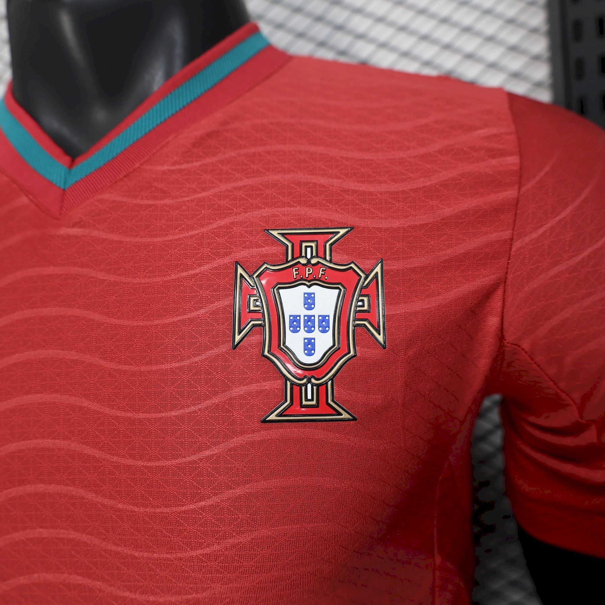Mens Portugal 2026 World Cup Home Soccer Jersey Player Version - Image 5